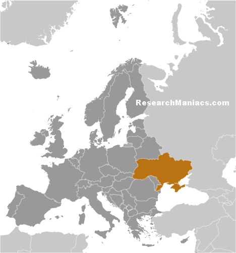 Where is Ukraine located?