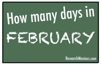 How many days in February?