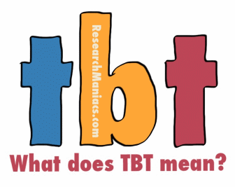 What does TBT mean in texting?