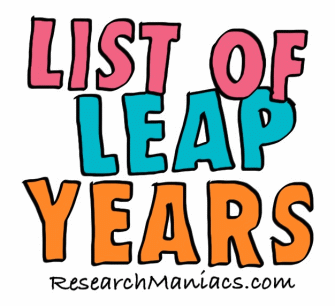 List of Leap Years: When is the Next Leap Year? 