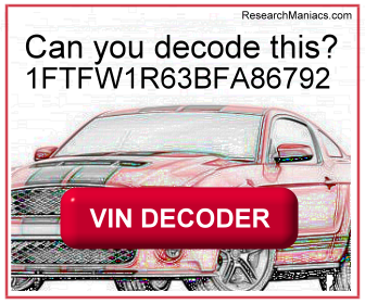 Ford truck vin decoder 11-digit #1