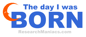The day I was born