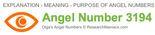Angel Number 3194 meaning Angel Number 3194