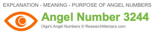 Angel Number 3244 meaning Angel Number 3244