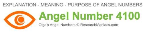 Angel Number 4100 meaning Angel Number 4100