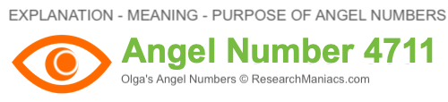 Angel Number 4711 meaning Angel Number 4711