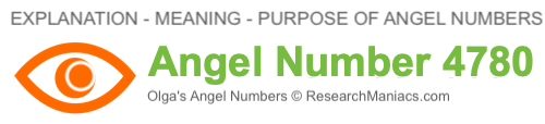 Angel Number 4780 meaning Angel Number 4780
