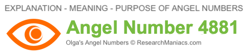 Angel Number 4881 meaning Angel Number 4881