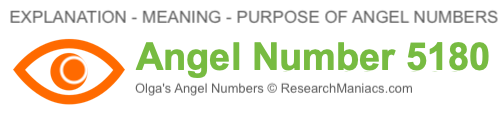 Angel Number 5180 meaning Angel Number 5180
