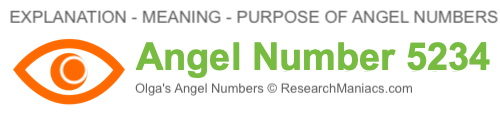 Angel Number 5234 meaning Angel Number 5234