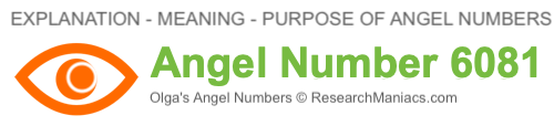 Angel Number 6081 meaning Angel Number 6081