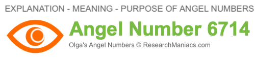 Angel Number 6714 meaning Angel Number 6714