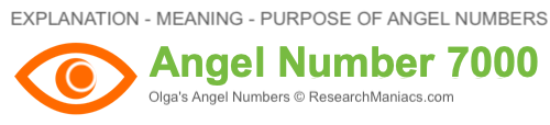 Angel Number 7000 meaning Angel Number 7000