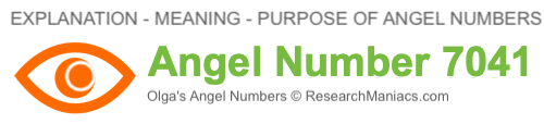 Angel Number 7041