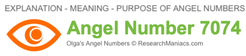 Angel Number 7074 meaning Angel Number 7074