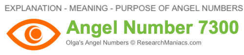 Angel Number 7300 meaning Angel Number 7300