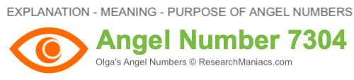 Angel Number 7304 meaning Angel Number 7304