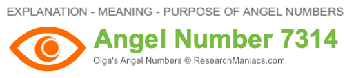 Angel Number 7314 meaning Angel Number 7314