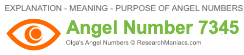 Angel Number 7345 meaning Angel Number 7345
