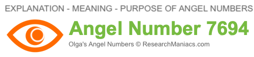 Angel Number 7694 meaning Angel Number 7694