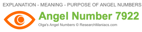 Angel Number 7922 meaning Angel Number 7922