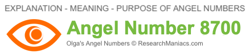 Angel Number 8700