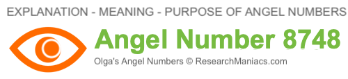 Angel Number 8748 meaning Angel Number 8748
