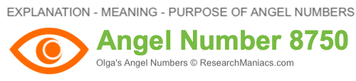 Angel Number 8750 meaning Angel Number 8750