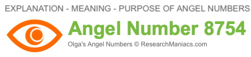Angel Number 8754