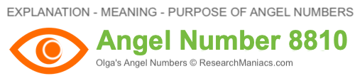 Angel Number 8810 meaning Angel Number 8810