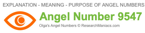 Angel Number 9547 meaning Angel Number 9547