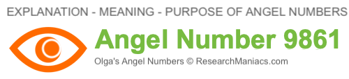 Angel Number 9861 meaning Angel Number 9861