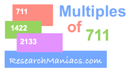 Multiples of 711