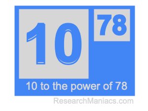 10 to the power of 78