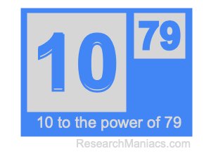 10 to the power of 79