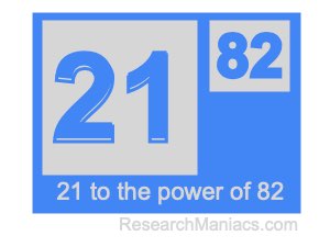 21 to the power of 82